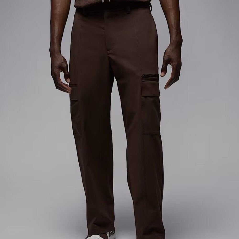 Jordan Men’s Size 36 Sport Brown Lifestyle Comfort Cargo Golf Pants